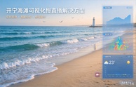 开宁海滩可视化慢直播解决方案