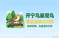 开宁鸟巢观鸟慢直播解决方案
